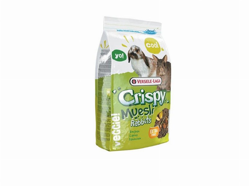 Ração Para Coelho Anão Versele Laga Crispy Muesli 1 kg