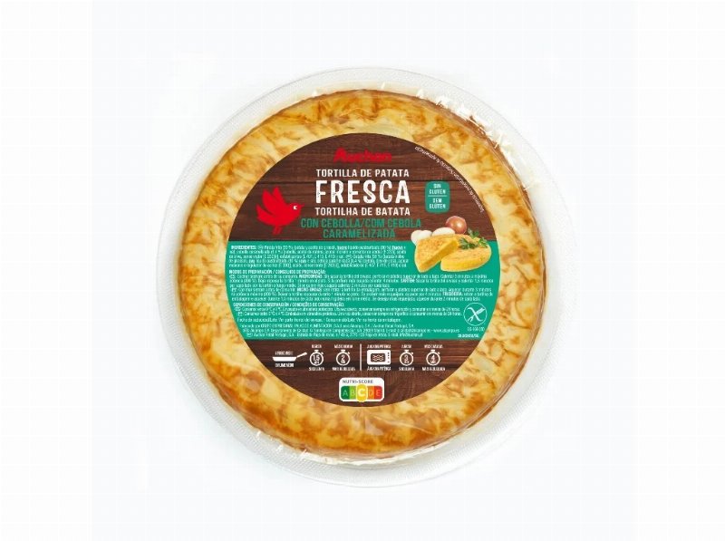 Tortilha De Batata Com Cebola Auchan 600 g