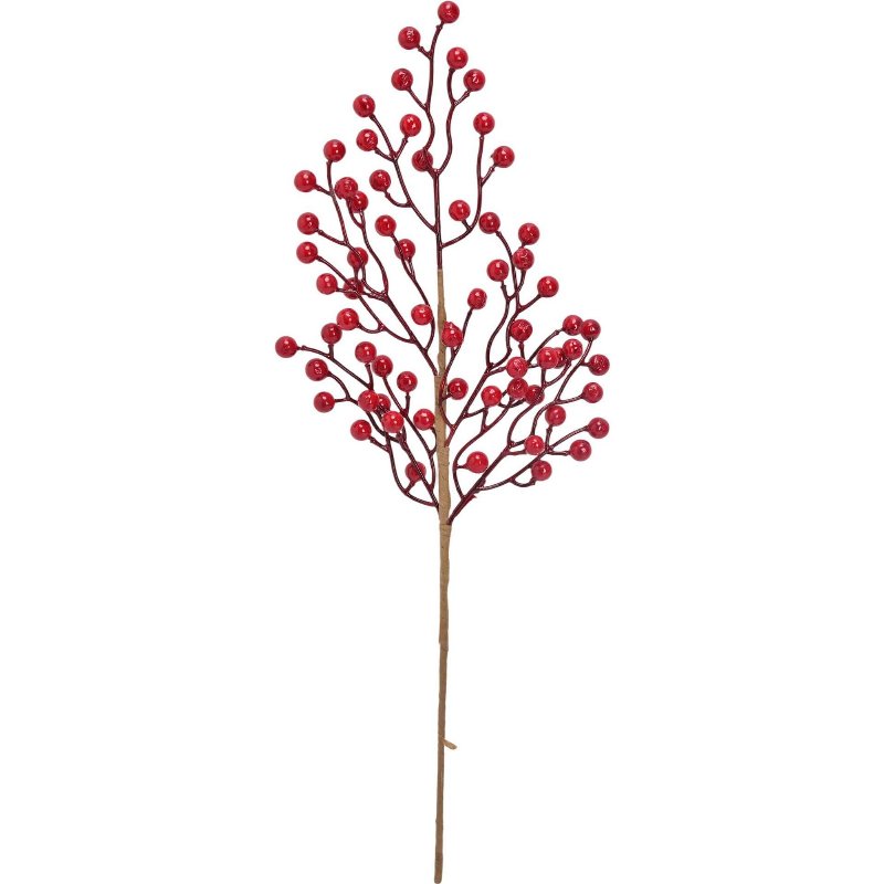 Haste Bagas Vermelhas 50Cm Kasa