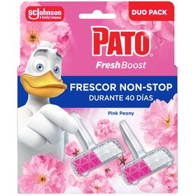 Bloco Sanitário Recargas Boost Floral Duo Pato 2 Un
