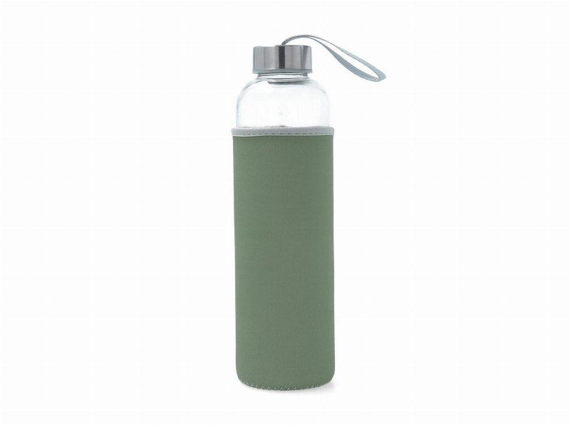 Garrafa Vidro Quid Verde 600 ml