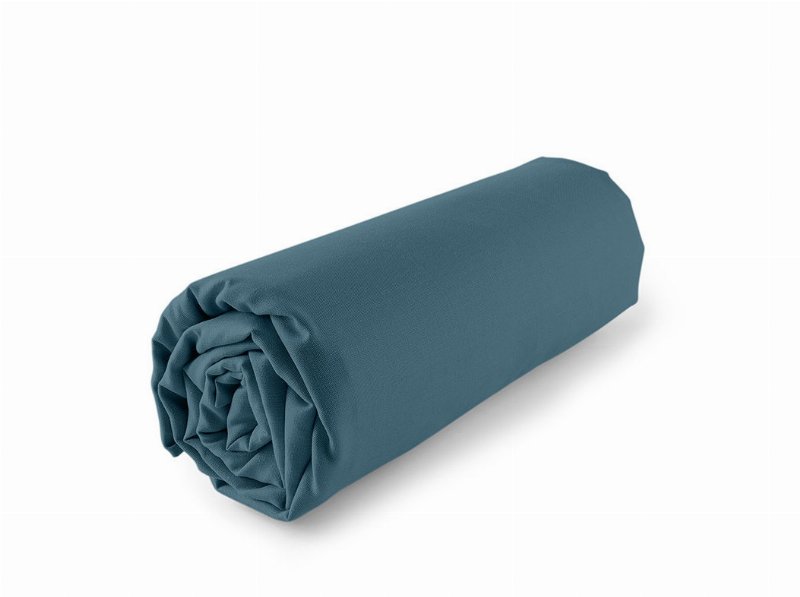 Lençol De Baixo Actuel 60% Poliester /40% Algodão Azul 160X200Cm