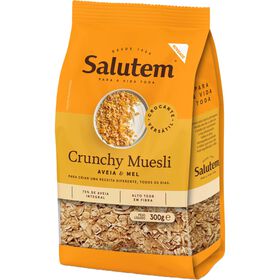 Muesli Crunchy Aveia Mel Salutem 300 gr
