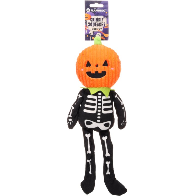 Brinquedo Esqueleto Preto Halloween 1 unidade