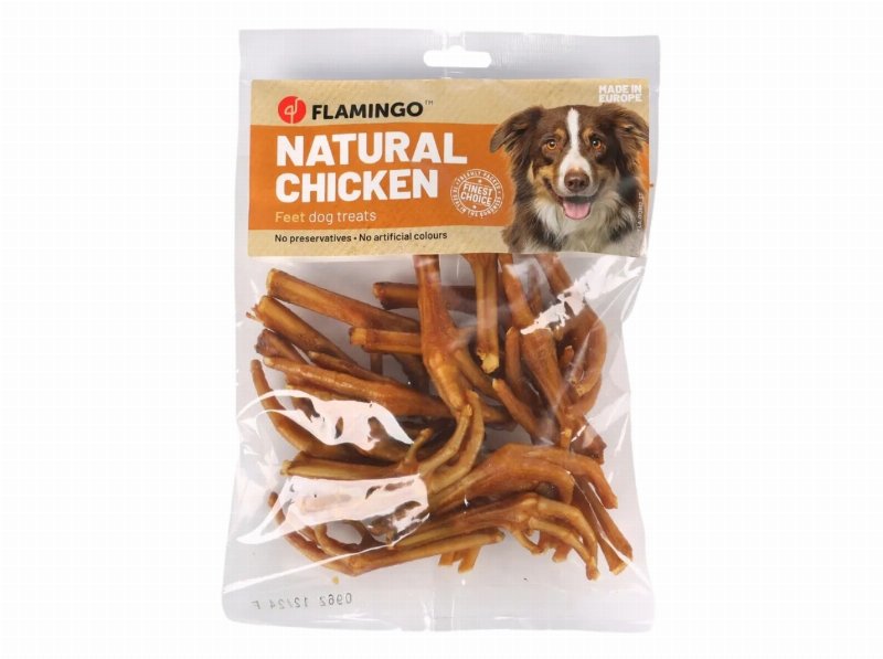 Snack Natural Cão Flamingo Patas De Galinha 200 g
