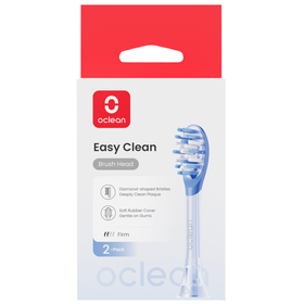 Recarga Escova De Dentes Elétrica Easy Clean Azul Oclean 2 Un