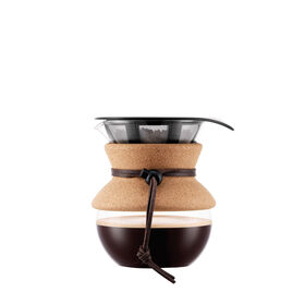 Cafeteira Vidro Com Filtro E Manga Cortiça 500 ml Pour Over Bodum