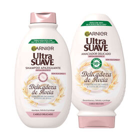 Conjunto Champô E Condicionador Delicadeza De Aveia Garnier Ultra Suave 400 ml + 340 ml