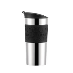 Garrafa Térmica Aço Inox 350 ml Preta Travmug Bodum
