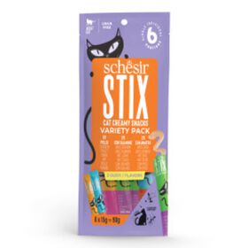 Puré Para Gato Stix Schesir 6 X 15 g
