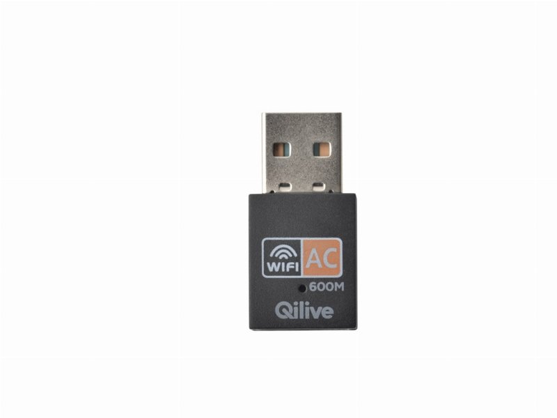 Adaptador Usb Wi-Fi Qilive 600116719 Dual Band Os-0235
