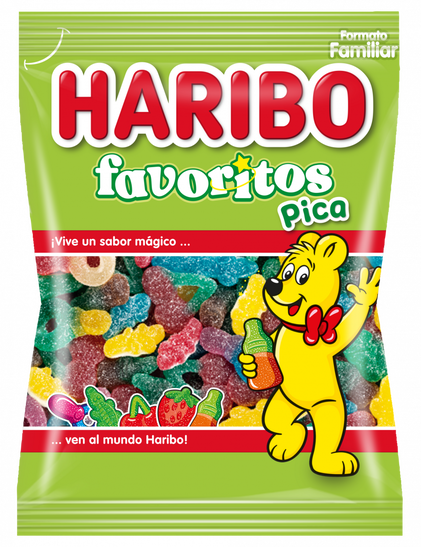 Gomas Favoritos Pica Haribo 0.25Kg