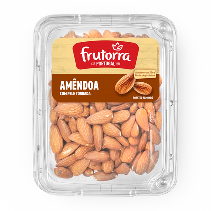 Amêndoa Torrada Com Pele Frutorra 0.2Kg