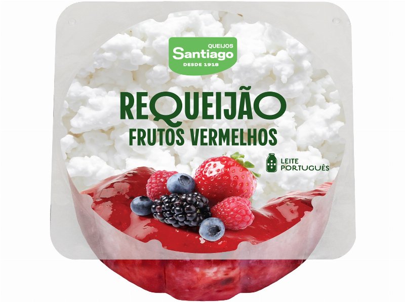 Requeijão Santiago Com Doce Frutos Vermelhos 200 g