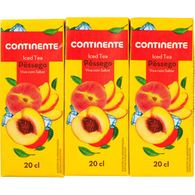 Iced Tea De Pêssego Continente 6 X 20 cl