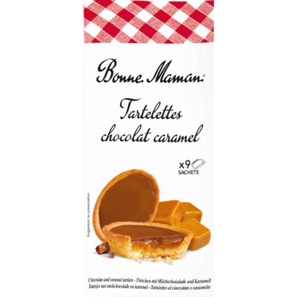 Bolachas Recheadas Com Chocolate E Caramelo Tartelettes 135 g