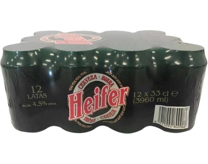 Cerveja Heifer Lata 12X0.33 l
