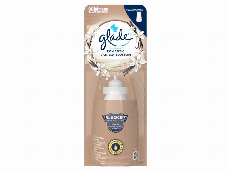 Ambientador Glade Sense & Spray Recarga Baunilha 18 ml