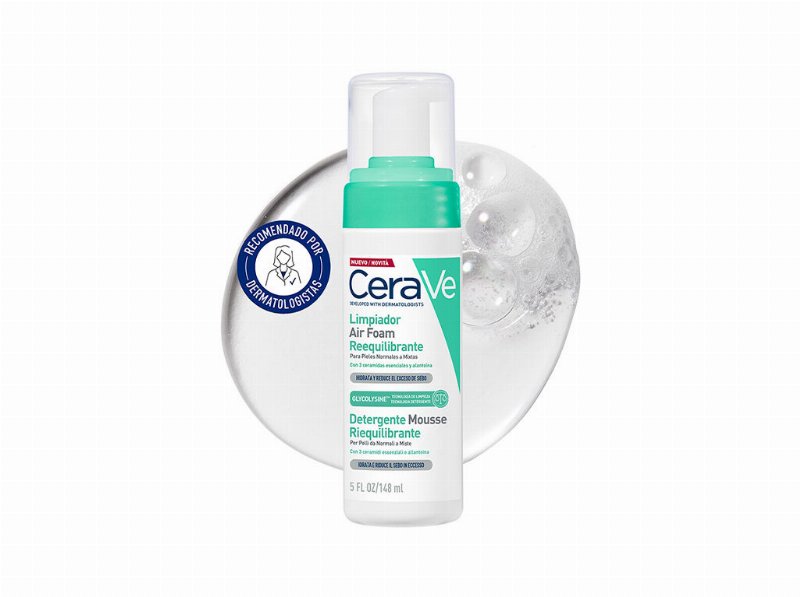 Mousse Limpeza Cerave Air Foam Reequilibrante 150 ml