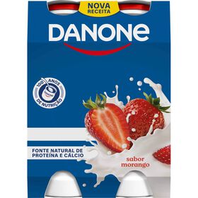 Iogurte Líquido Morango Danone 620 gr (4 Un)