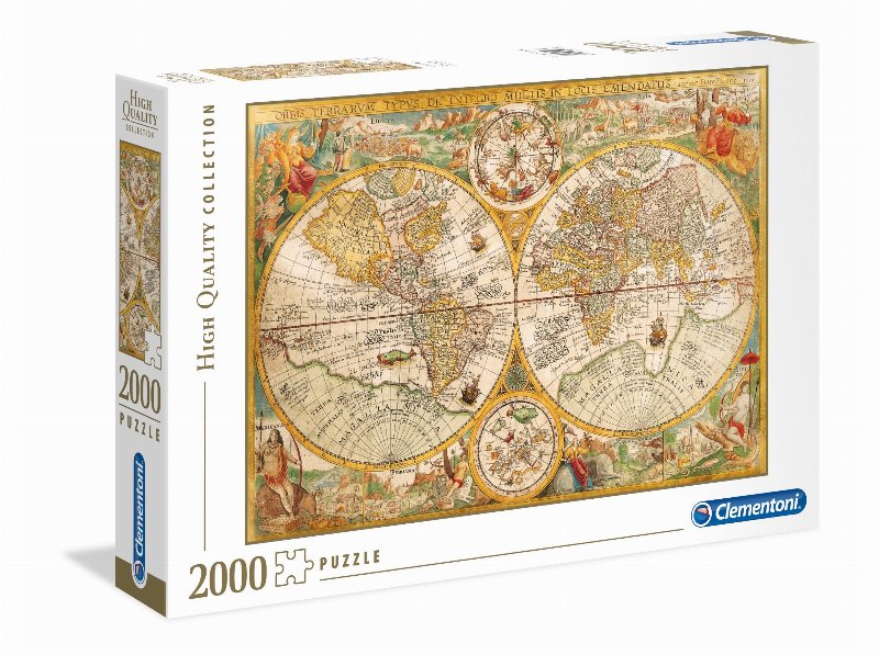 Puzzle Clementoni Ancient Map 2000 Peças