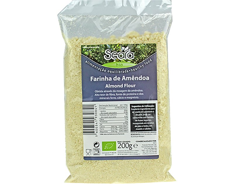 Farinha Seara De Amêndoa Bio 200 g