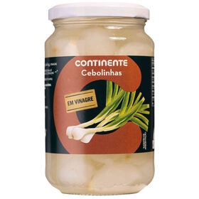 Cebolinhas Em Vinagre Continente 340 gr (Peso Escorrido 180 gr)