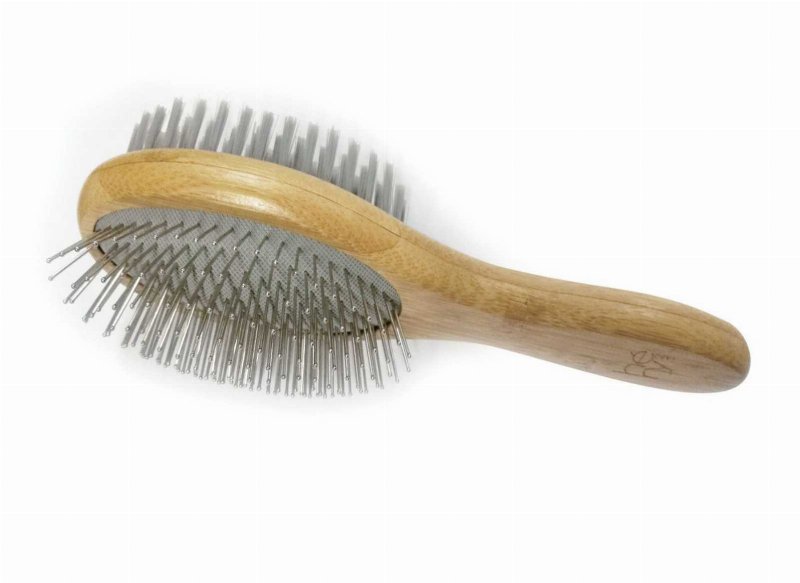 Escova Bambu Martin Sellier Dupla: Nylon & Aço
