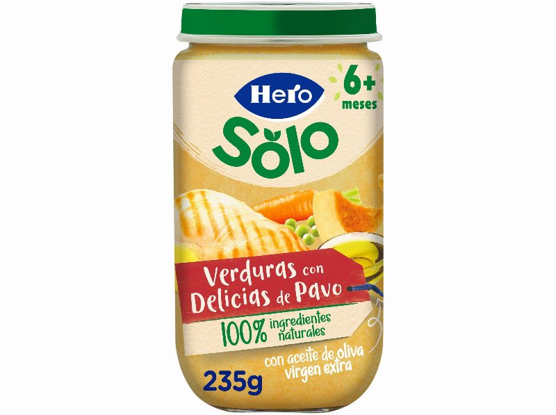 Refeições Hero Solo Legumes E Peru 235 g