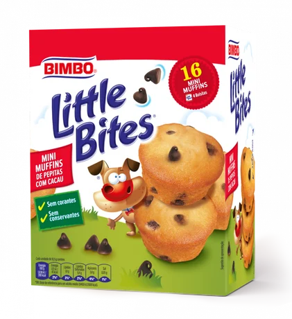Bolo Snack Little Bites Bimbo 0.168Kg