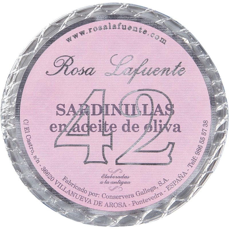 Petinga Em Azeite 42 Unidades 120 g