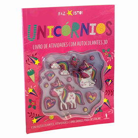 Unicórnios - Bolhinhas Autocolantes