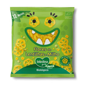 Snack Para Bebé Flores De Lentilha E Milho +12M Blédina 20 gr