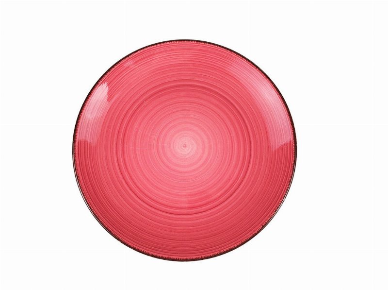 Prato Sobremesa Grés Rosa 20Cm