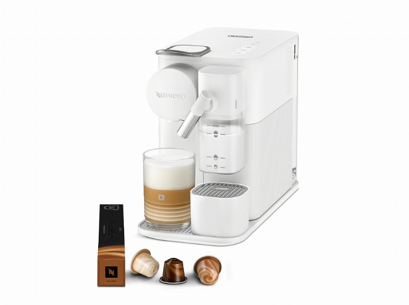 Máquina De Café Nespresso De'longhi Lattissima One En510.W Branca 19 Bar 1450W