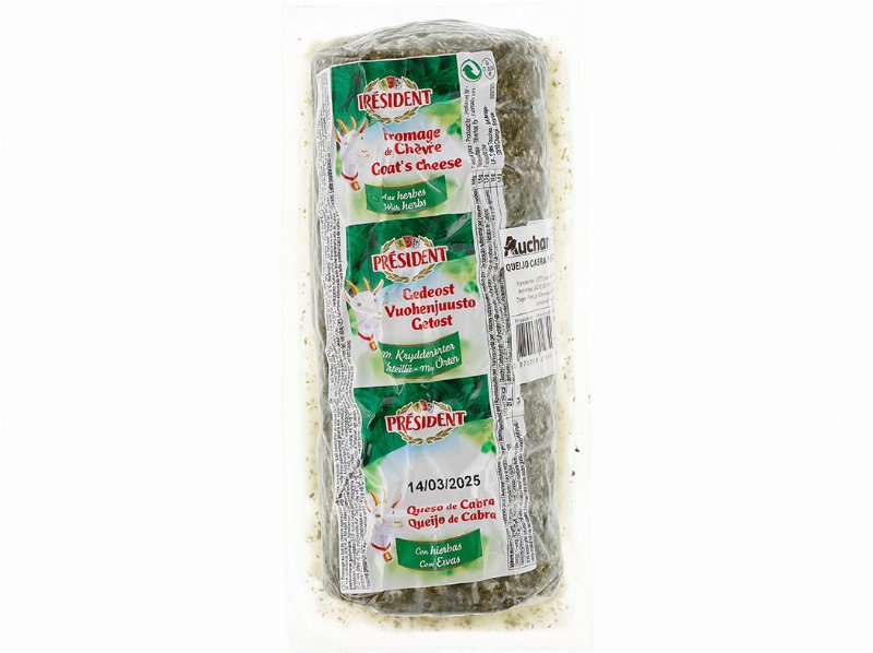 Queijo Cabra Riblaire Com Ervas President Kg