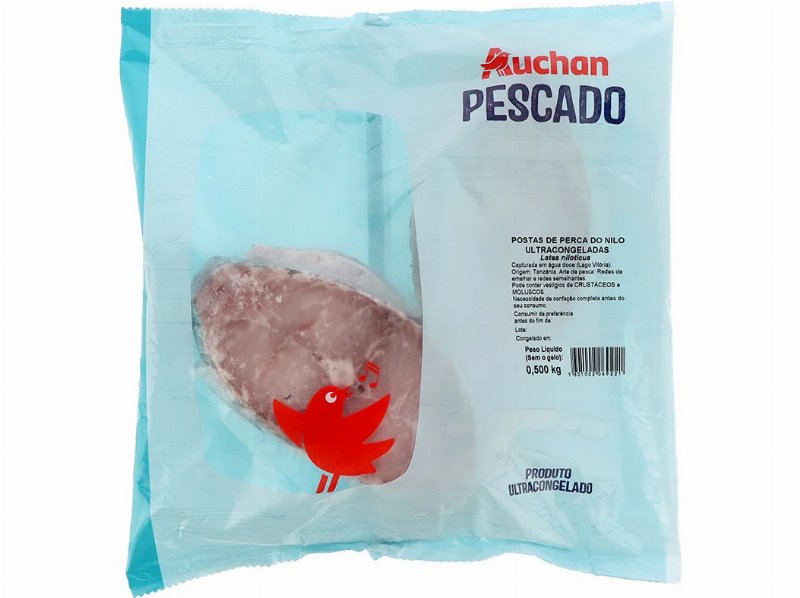 Postas Auchan Perca Do Nilo 500 g