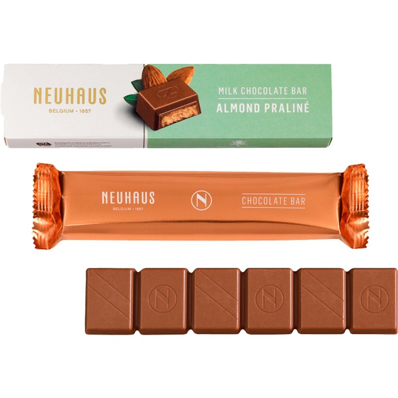 Chocolate De Leite Com Praliné De Amêndoa 50 g