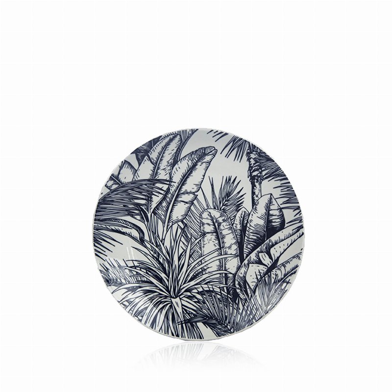Hkh Prato De Sobremesa Porcelana Jungle 19 Cm