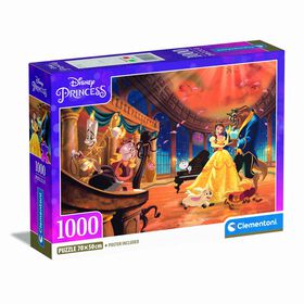 Clementoni - Puzzle A Bela E O Monstro 1000 Peças
