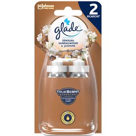 Ambientador Recarga Sense&Spray Sandalwood Glade 2 X 18 ml