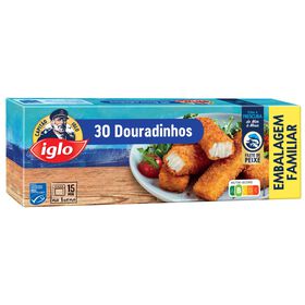 Douradinhos De Peixe Capitão Iglo 840 gr (30 Un)