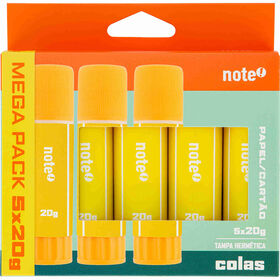 Conjunto 5 Colas De Bastão 20 g Note!