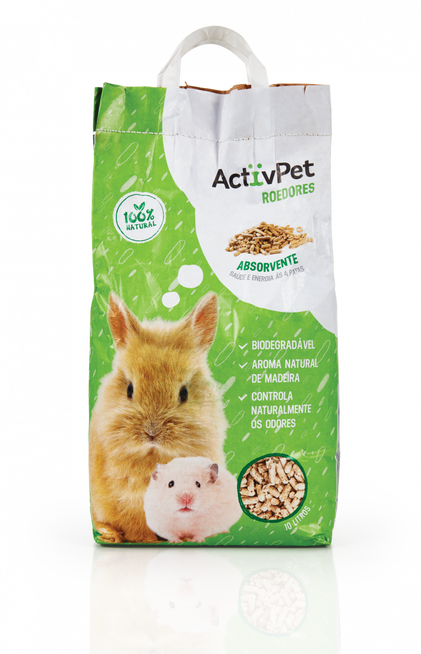 Absorvente Para Roedores Activpet 10L