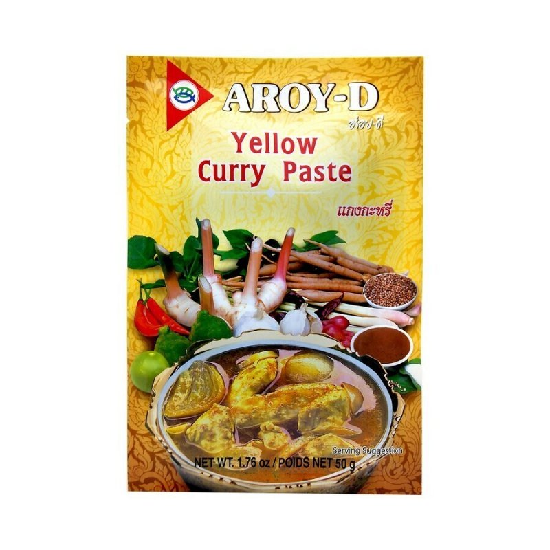 Pasta Aroy-D Caril Amarelo 50 g