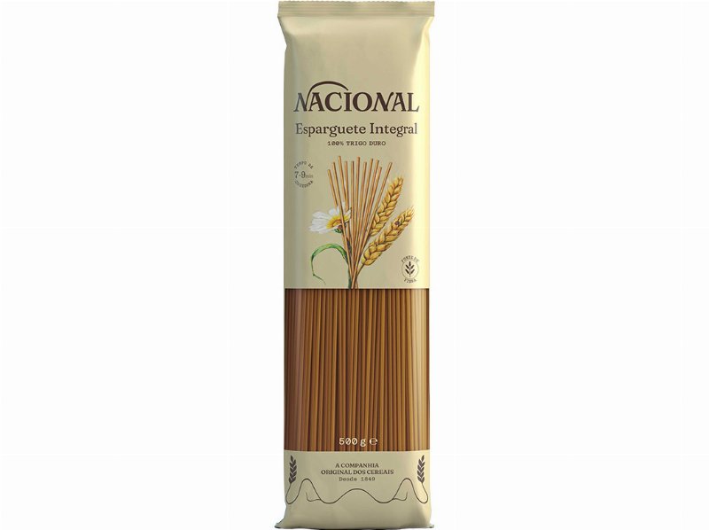 Esparguete Nacional Integral 500 g