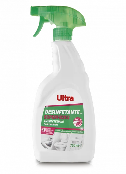 Spray Limpeza Desinfetante Ultra 0.75L