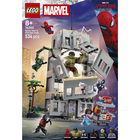 Lego Marvel - Confronto Épico Do Spider-Man Contra Hulk - 76350