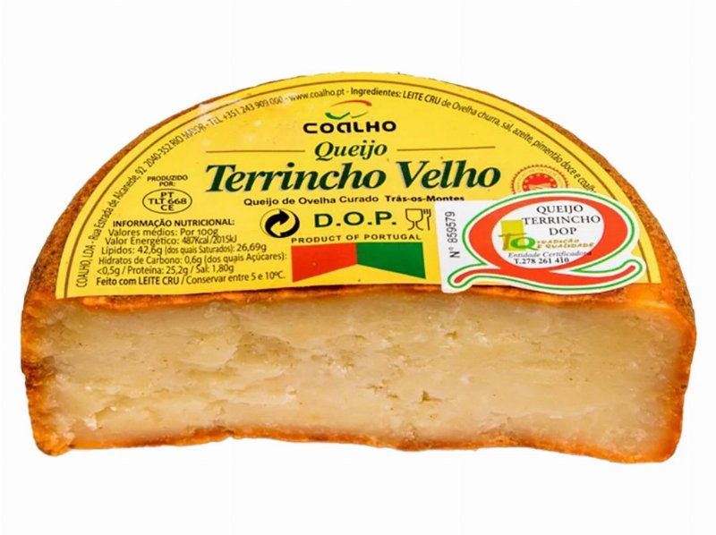 Queijo Coalho Terrincho Velho Dop Metades Kg