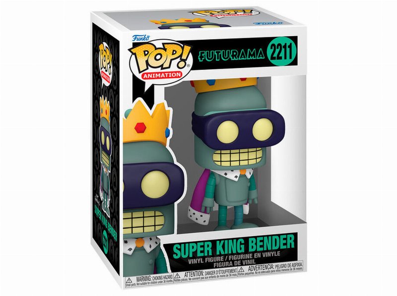 Figura Pop! Futurama S5- Super King Bender